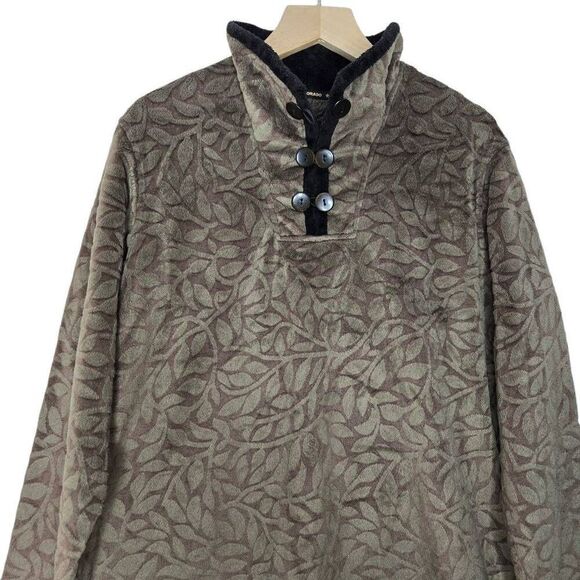 Wooly Bully Wear Colorado Fleece Pullover Size Medium - Picture 4 of 8